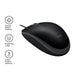 EAN 5099206080539 - Logitech B110 Silent ratón Oficina Ambidextro USB tipo A Óptico 1000 DPI imagen 6
