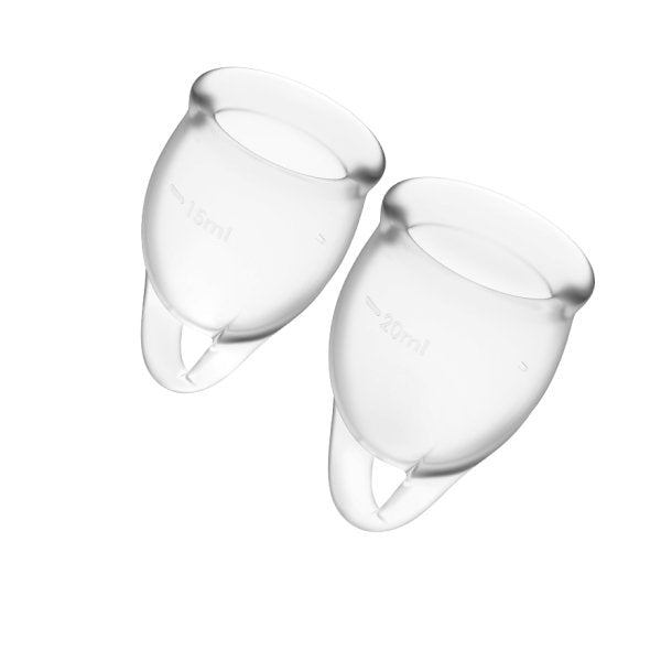 EAN 4061504002019 - Satisfyer Feel Confident Copa menstrual 2 pieza(s) imagen 1