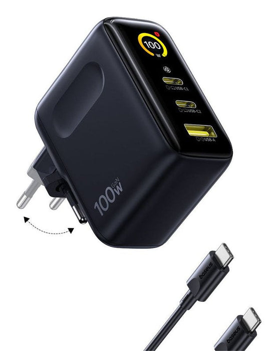 Picogo Ae11 Fast Charger 2c+U 100w Eu Cosmic Black