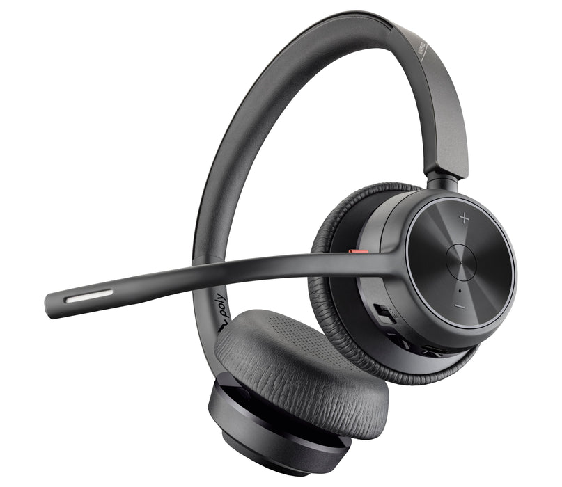 EAN 0197029610119 - HP Poly Voyager 4320 UC Stereo USB-A Headset +BT700 USB-A Adapter +Charging Stand Inalámbrico y alámbrico imagen 6
