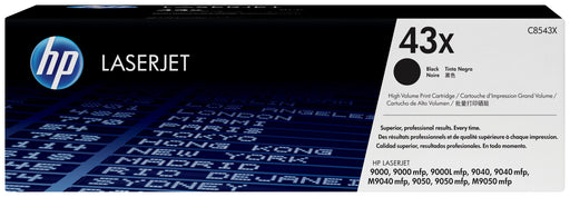 EAN 0725184659522 - HP 43X High Yield Black Original LaserJet Toner Cartridge cartucho de tóner 1 pieza(s) imagen 1