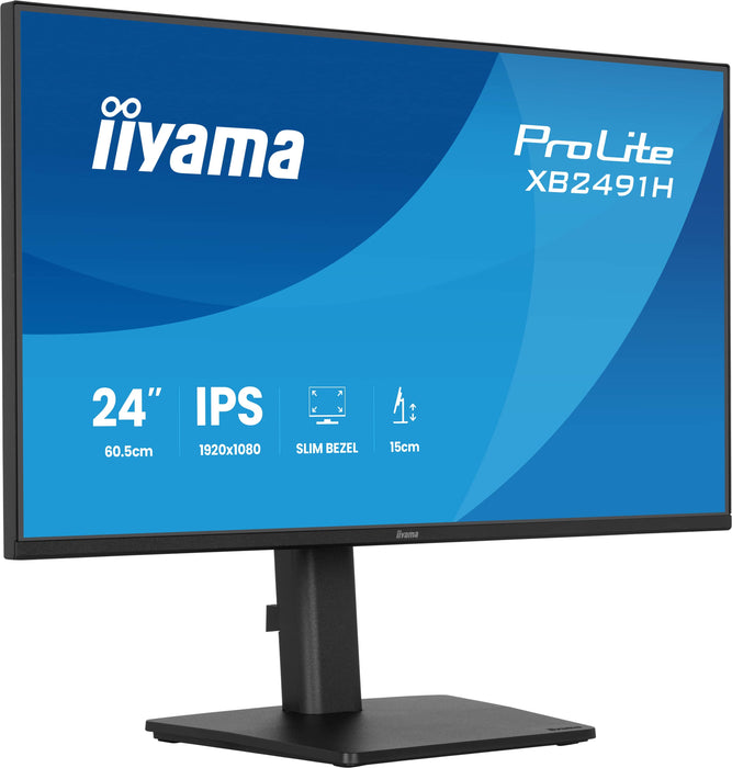 EAN 4948570127849 - iiyama ProLite XB2491H-B1 pantalla para PC 60,5 cm (23.8") 1920 x 1080 Pixeles Full HD LCD Negro imagen 5