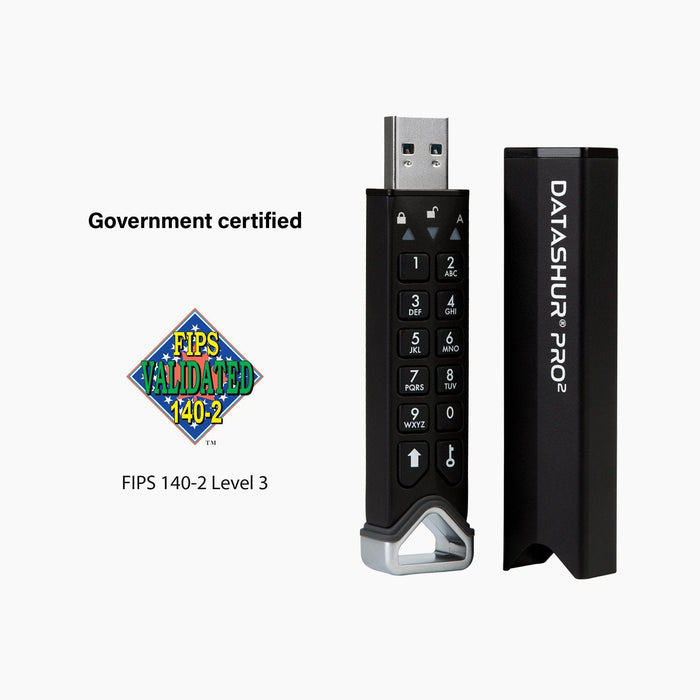 Istorage Datashur Pro2 Unidad Flash Usb 4 Gb Usb Tipo A 3.2 Gen 1 (3.1 Gen 1) Negro