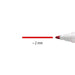 EAN 4007817328941 - Staedtler Lumocolor whiteboard marker 351 marcador 6 pieza(s) Punta redonda Negro, Azul, Verde, Naranja,  imagen 6