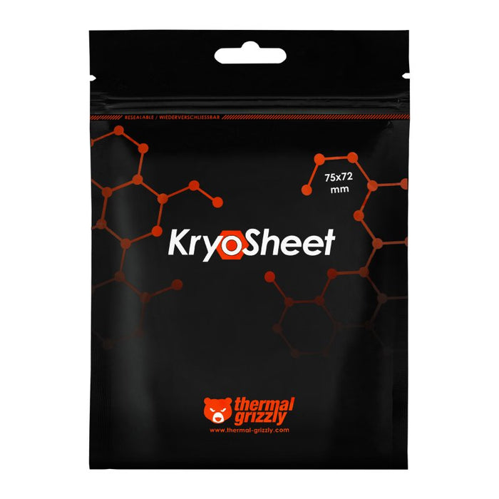 Thermal Grizzly Kryosheet 75x72 Mm (Anthrazit) Tg-Ks-75-72