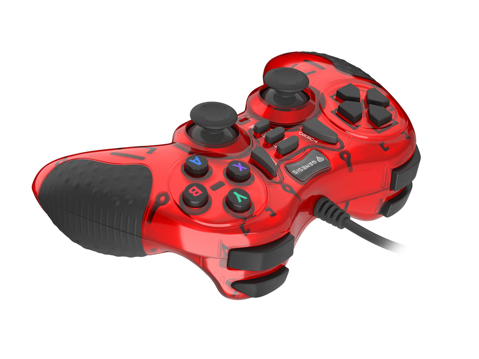 EAN 5901969420029 - GENESIS MANGAN 200 Rojo USB 2.0 Gamepad Analógico/Digital PC imagen 3