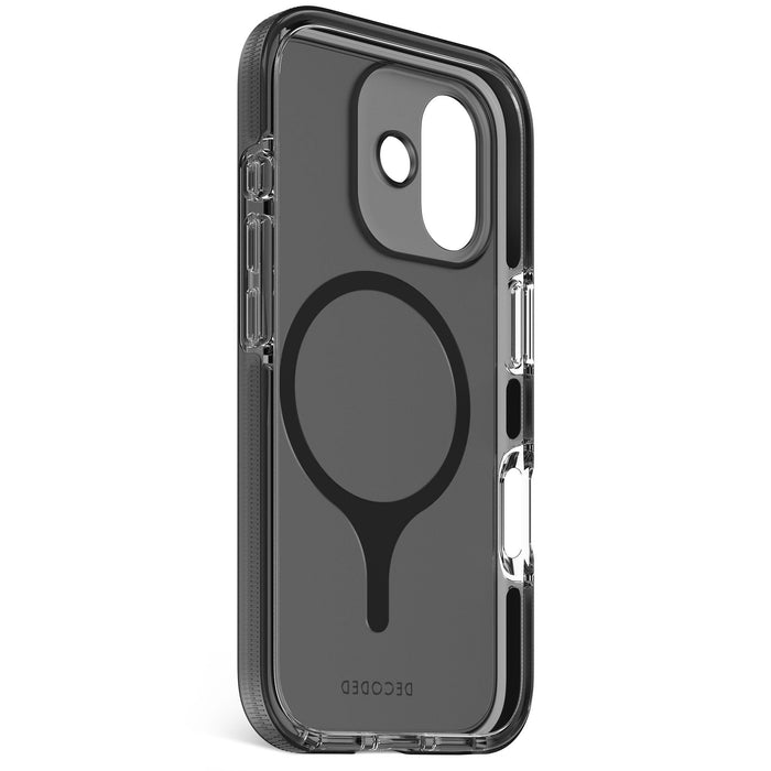 EAN 8721145009001 - Decoded D26IPO17BCT2FK funda para teléfono móvil 16 cm (6.3") Transparente, Negro imagen 3
