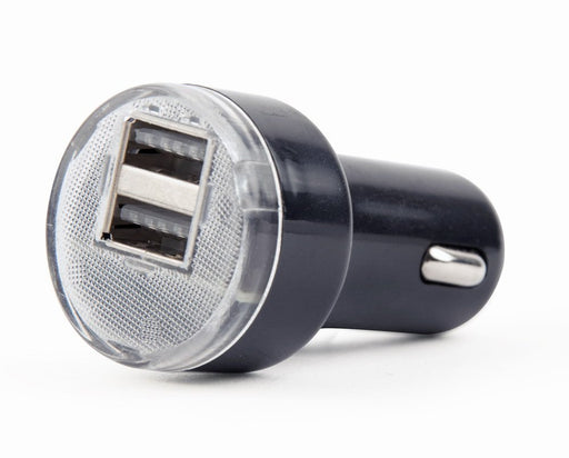 EAN 8716309115674 - Gembird EG-U2C2A-CAR-02 cargador de dispositivo móvil Universal Negro Encendedor de cigarrillos Auto imagen 1