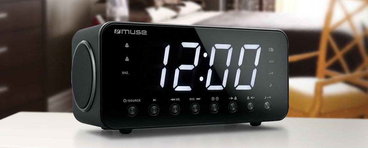 EAN 3700460204433 - Muse M-192 CR Reloj Digital Negro imagen 3