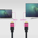 EAN 8433281009783 - Nanocable 10.15.3730 cable HDMI 30 m HDMI tipo A (Estándar) Negro, Rosa imagen 5