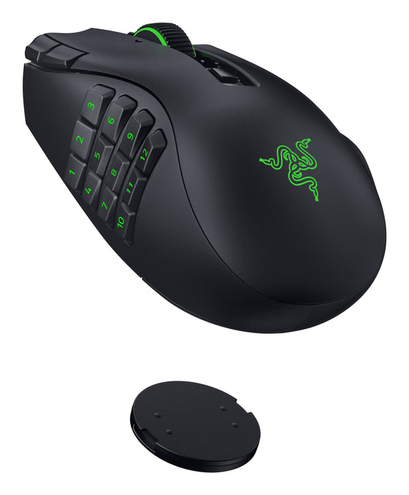 Ratón Razer Naga V3 Pro Juego Mano Derecha Rf Wireless + Bluetooth + Usb Type-C Óptico 50000 Dpi