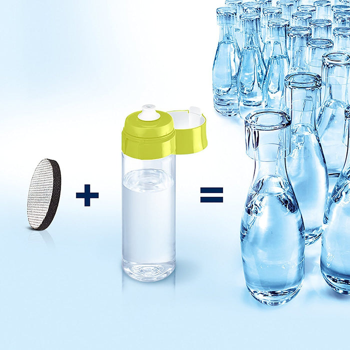 EAN 4006387128371 - Brita Fill&Go Vital Botella con filtro de agua 0,6 L Verde, Transparente imagen 2