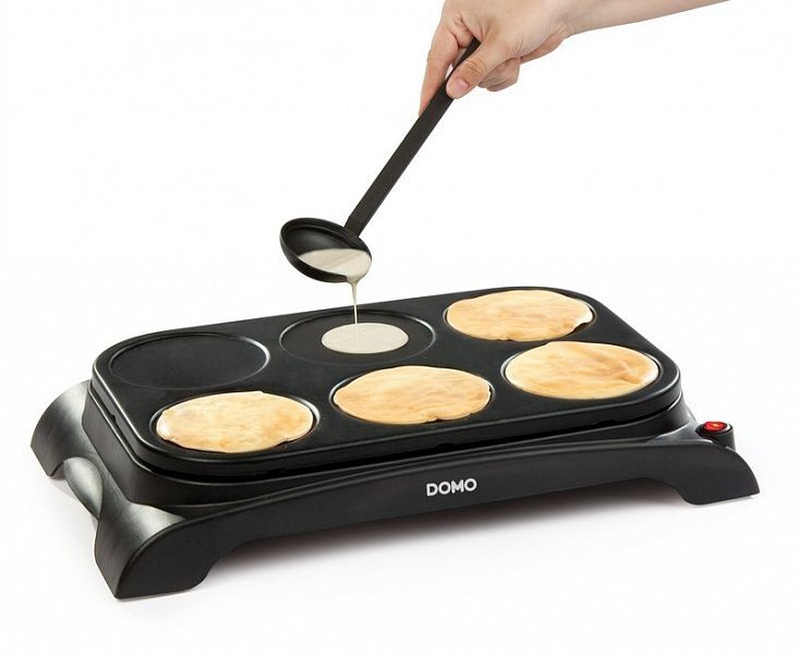 EAN 5411397015051 - Domo DO8709P crepera 6 crep(s) 1000 W Negro imagen 1