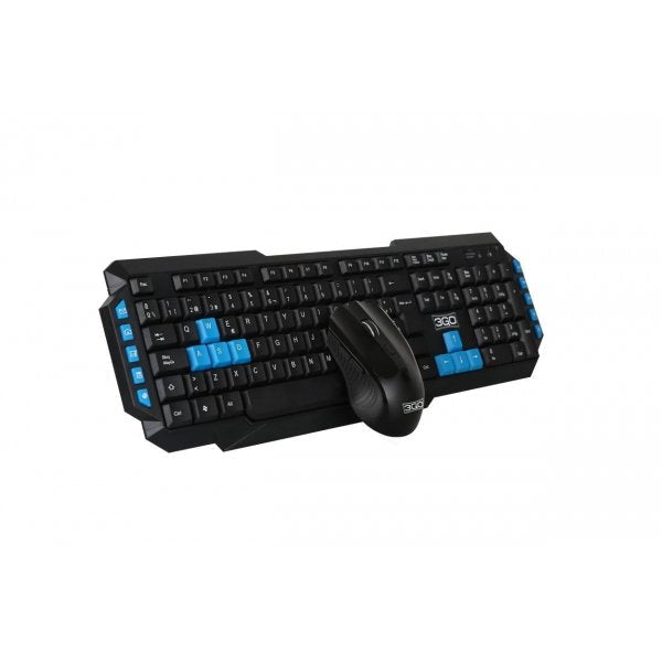 Teclado Español + Raton Inalambrico 3go 10 Teclas Multimedia 2.4ghz Combodrilew2