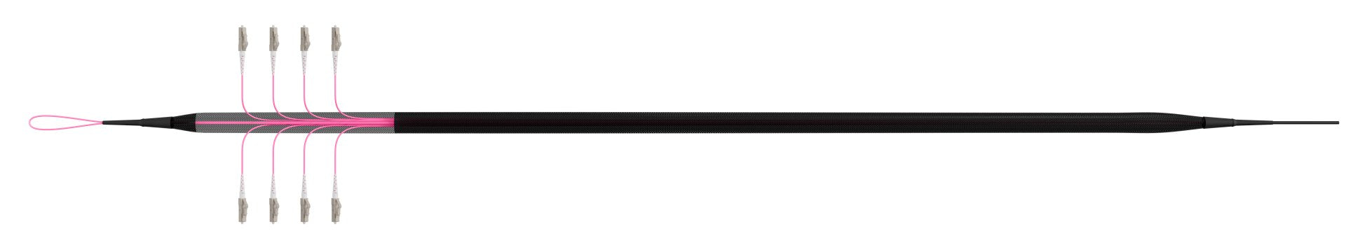 Efb Trunkcable U-Dq(Zn)Bh Om4 8g (1x8) Lc-Lc 180m Dca Lszh