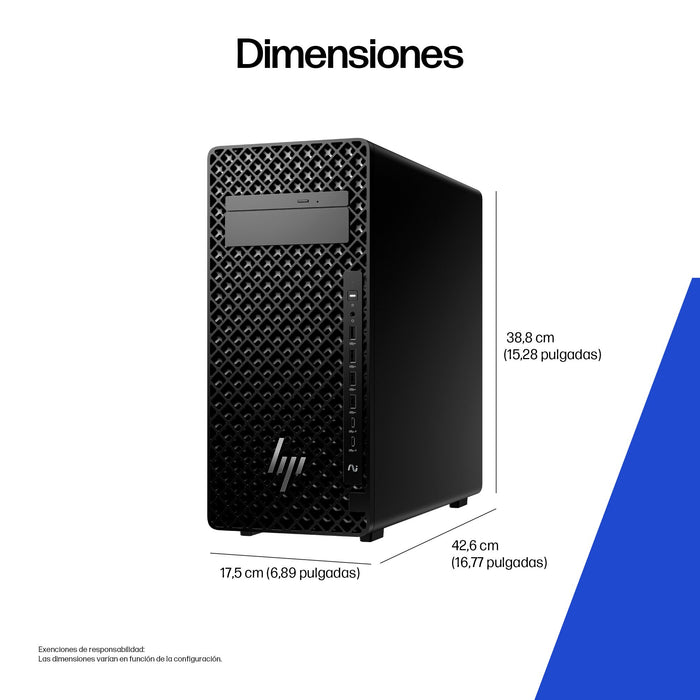 EAN 0199896738699 - HP Z2 Tower G1i Workstation Desktop PC Wolf Pro Security Edition Intel Core Ultra 9 285K 64 GB DDR5-SDRAM imagen 3
