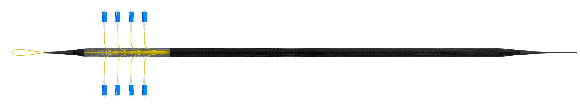 Efb Trunkcable U-Dq(Zn)Bh Os2 8e (1x8) Sc-Sc 70m Dca Lszh G657a1