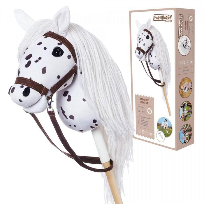 Caballo Para Kiju Hobby Horse Hoppihorse A3 Leopard - Blanco, Pomada Tarantowata