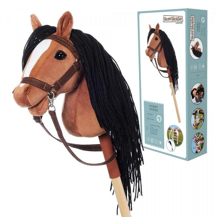 Caballo Para Kiju Hobby Horse Hoppihorse A4 Bay - Ciemny Marrón, Pomada Gniada
