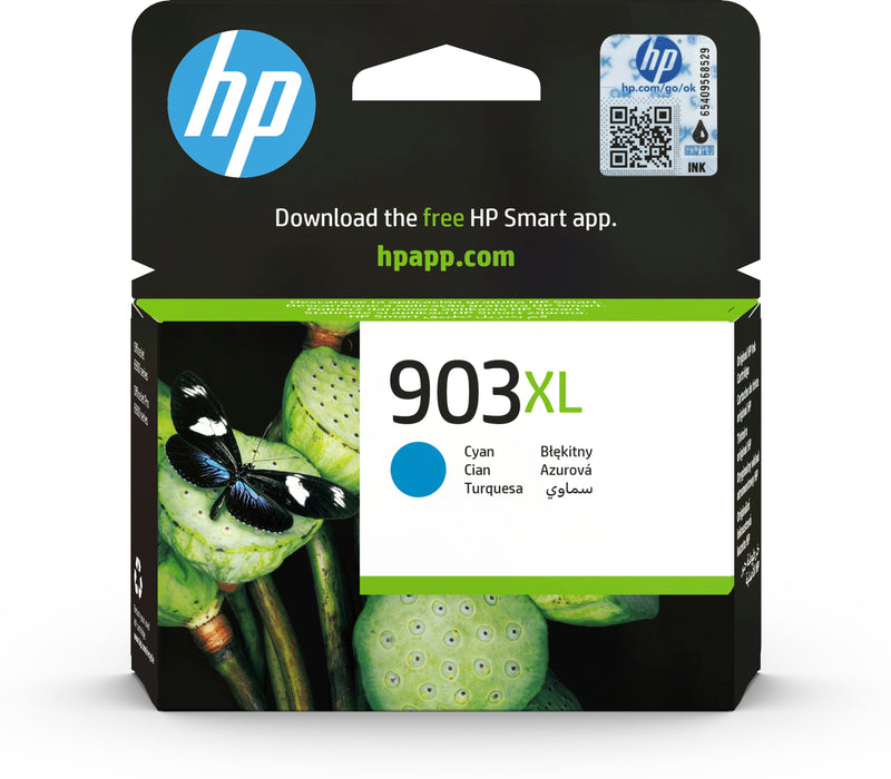 Tinta Original Hp 903 Xl Alta Capacidad Cian