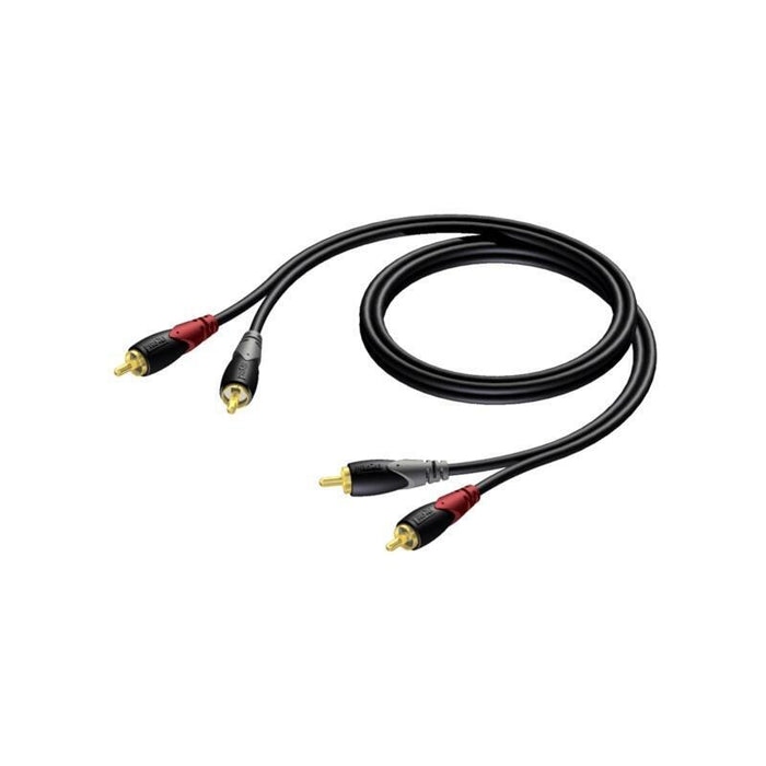 Cable 2x Rca/Cinch Macho -2x Rca/Cinch Macho 1m - Cla800/1