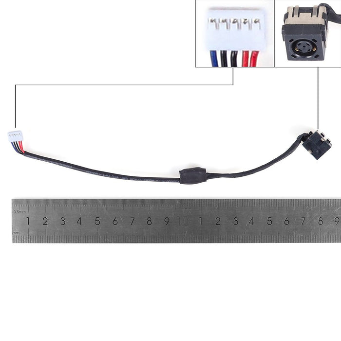 Conector Dc Jack Para Portátil Dell Latitude E6540 Dc30100Os00 0G6Tvf