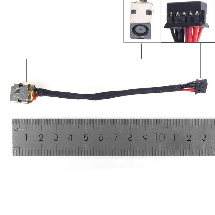 Cable Conector De Cc Hp Zb00k 15 200w Cable De Conector De Alimentación De Entrada De Cc Solamente 734283 001 Pj1125