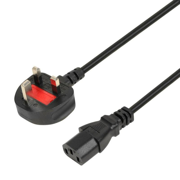 Cable De Alimentación Ibox Vde Schuko Enchufe Del Reino Unido De 1,8 M