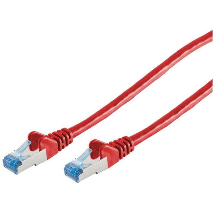 Cable De Red Cat6a Rj45 S/Ftp 3m Rojo