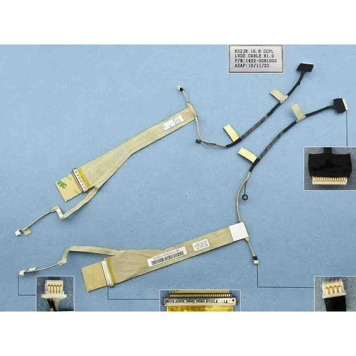 Cable Flex De Pantalla Para Asus
Modelos Asus K52 K52f K52jr Lcd Sin Micro
 1.5em; Tex