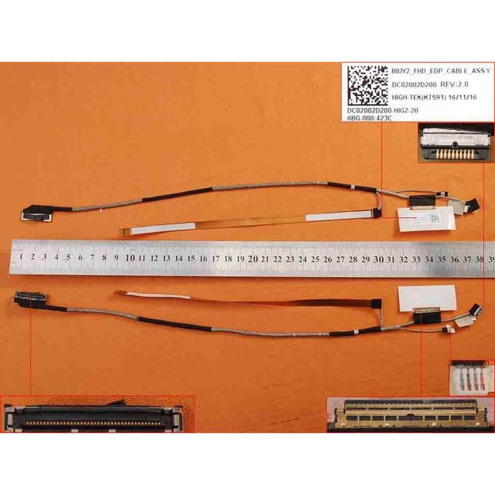 Cable Flex Para Portátil Lenovo Yoga 710 710-14 710-15 710-14ikb 710-14isk 30pin Dc02002d200