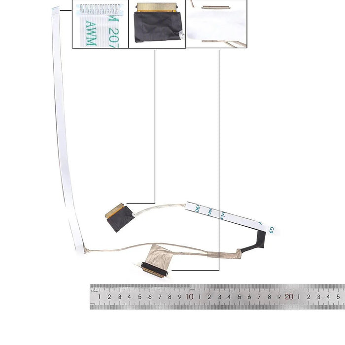 Cable Flex Para Portátil Hp Tpn-Q264 30 Pines