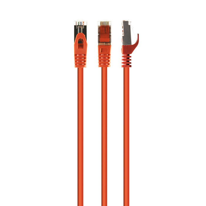 Cable Gembird Pp6a-Lszhcu-O-0.25m De Red Naranja 0,5 M Cat6 S/Ftp (S-Stp)