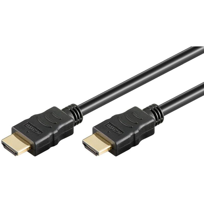 Cable Goobay 80103 High Speed Hdmi  With Ethernet, Gold-Plated, 2 M
