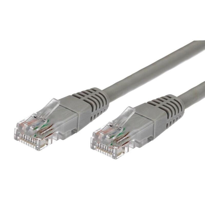 Cable Latiguillo De Cobre Kat. 5e Rj45 Utp 1,5m Gris