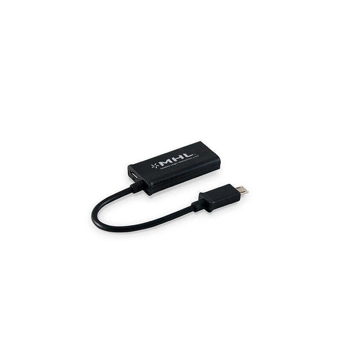 Cable Mhl 11 Pines 3go Cmhl11 Hdmi Macho Microusb Macho Negro