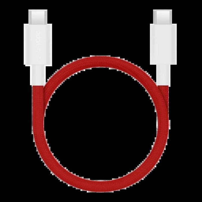 Cable Oneplus Magnetic Tipo C A Tipo C 120cm Rojo