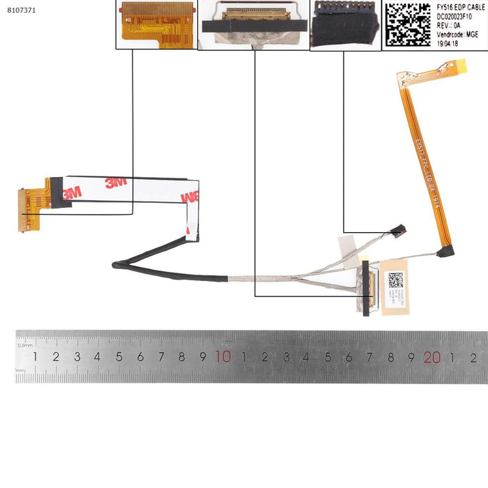 Cable De Pantalla Lenovo Legion Y530-15 Dc020023F10