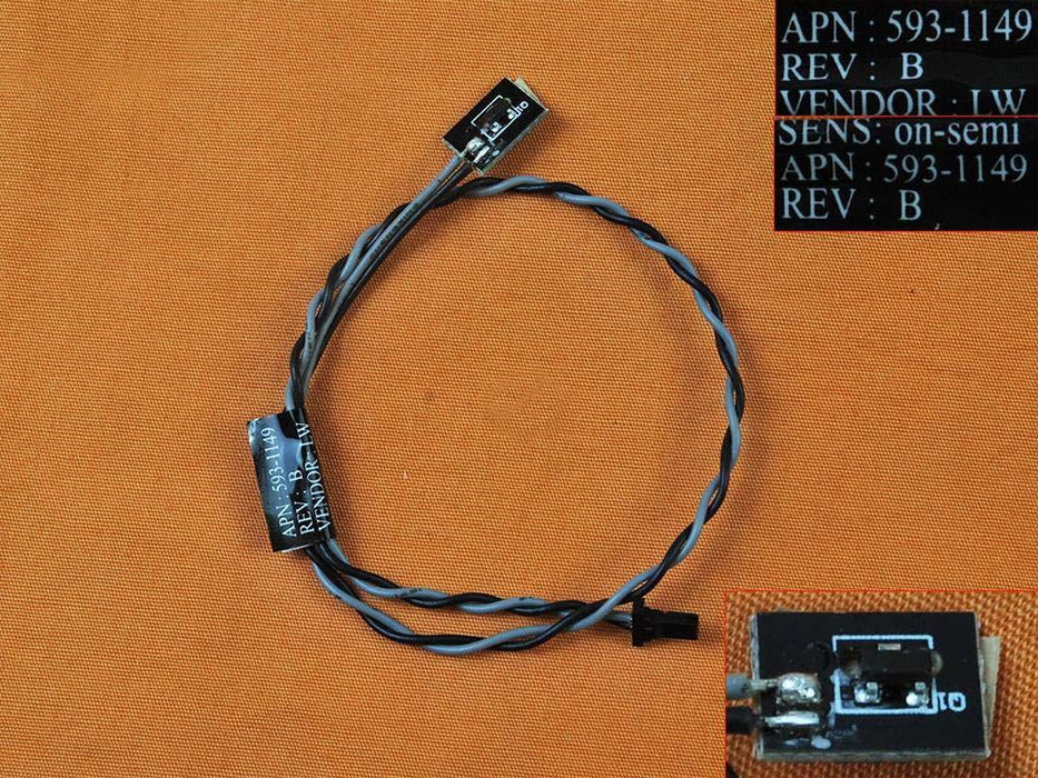 Cable Sensor De Temperatura Dvd Para Apple Imac 27" A1312 (2009-2010) 922-9873 593-1149-A