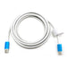 Cable Usb-C Carga Rápida De 87W 1.80M Blanco