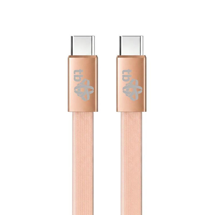 Cable Usb C - Usb C 1m Plano Brzoskwiniowy