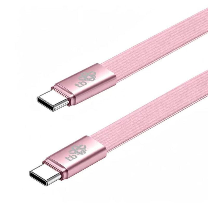 Cable Usb C - Usb C 1m Plano Pudrowy Rosa