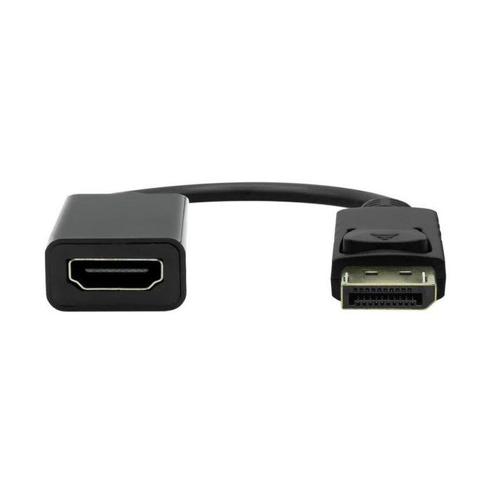 Cableadapter. Dp-Hdmi. M/F.  Black. 20cm
