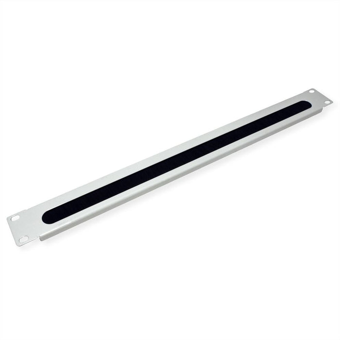 Value 19-Zoll-Cabledurchfhrung 1 He Mit Brstendichtung, Grau