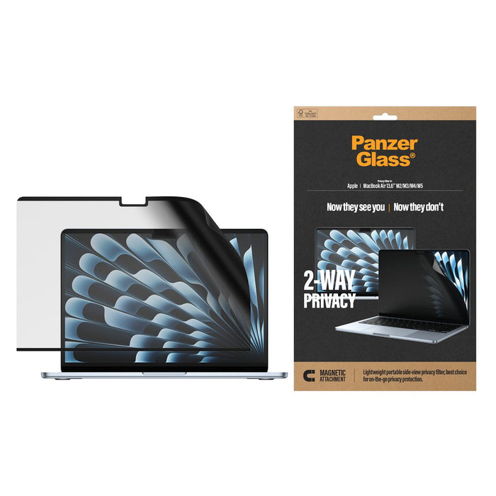 Panzerglass Apple Macbook Air 13.6' Magn.2-Way Privacy Pet
