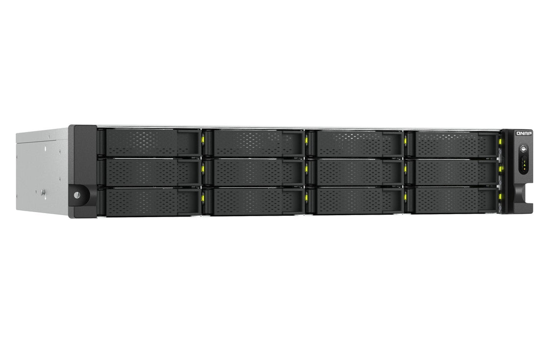 Qnap Ts-H1465u Servidor Nas 12 Compartimentos Sata 6gb/S Ram 16 Gb Gigabit Ethernet / 2.5 Gigabit Ethernet / 10 Gigabit Ethernet