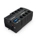 EAN 4712856270532 - CyberPower BR700ELCD sistema de alimentación ininterrumpida (UPS) Línea interactiva 0,7 kVA 420 W 8 salid imagen 1