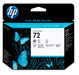 EAN 0808736779593 - HP 72 Gray & Photo Black Printhead cabeza de impresora Inyección de tinta térmica imagen 1