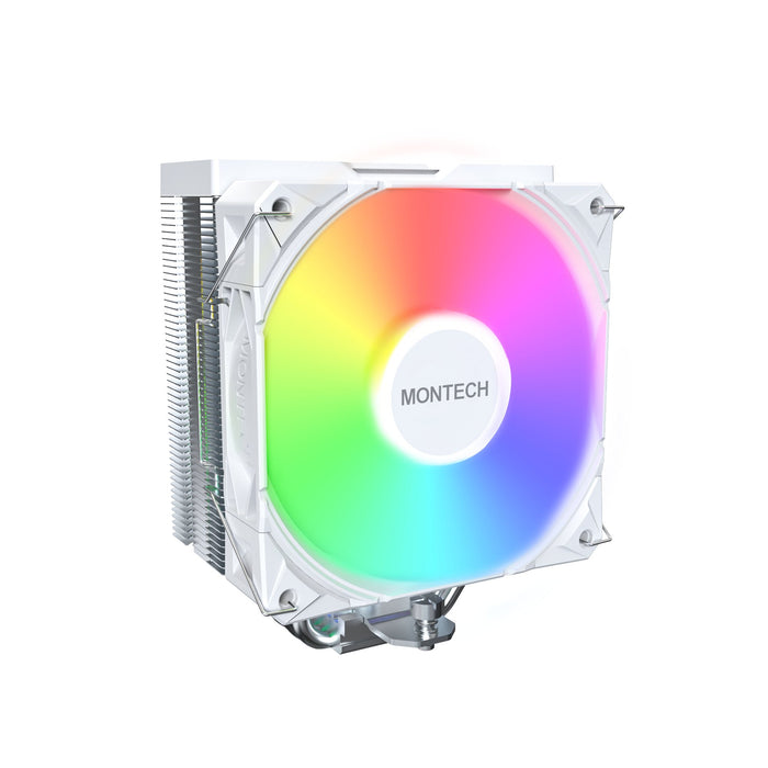 EAN 4710562748932 - Montech NX400 ARGB Procesador Refrigerador de aire 12 cm Blanco 2 pieza(s) imagen 1