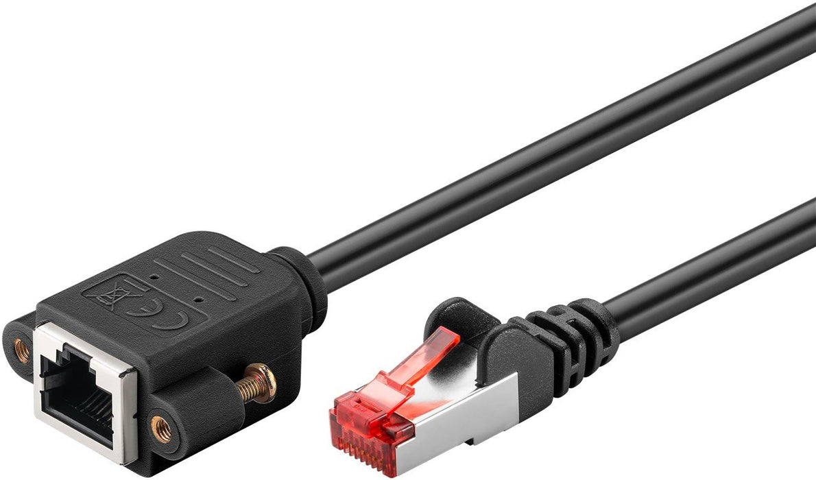 EAN 4040849656408 - Goobay 65640 cable de red Negro 5 m Cat6 S/FTP (S-STP) imagen 2